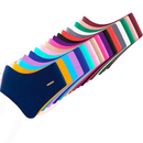 Kit pague 5 leve 10 calcinhas Cós Alto Lisas