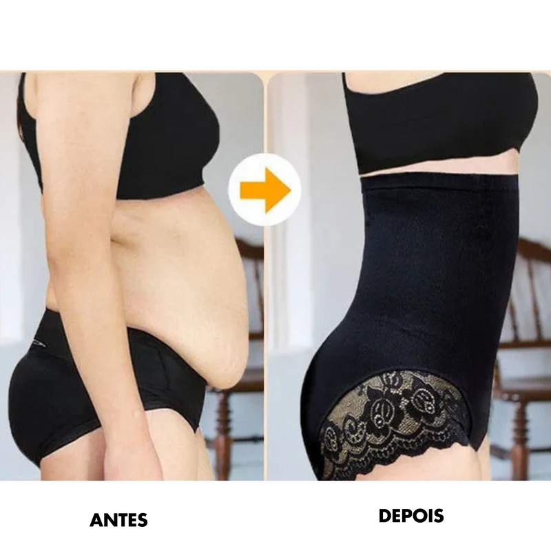 Modeladora com Renda Levanta bumbum(Leve 3 Pague 1)
