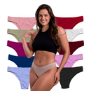 Kit 10 Calcinha Básica Algodão Soft™