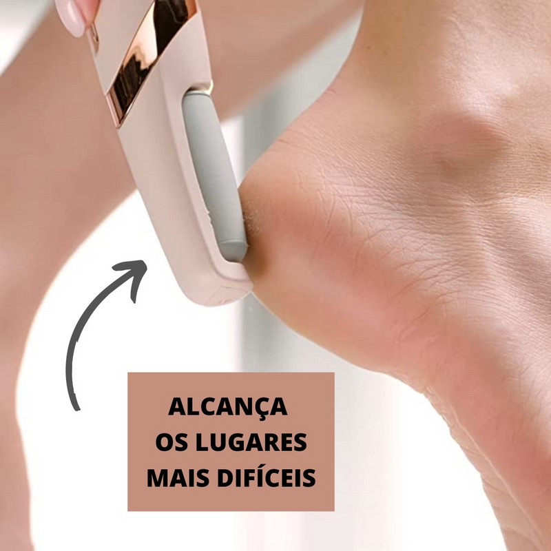 Removedor Elétrico de Rachaduras e Calos para os Pés
